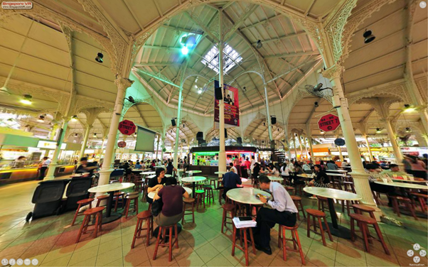 Lau Pa Sat (Telok Ayer Market) Virtual Reality Image