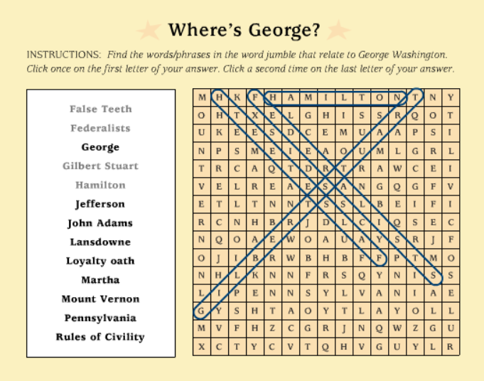 Where's George?