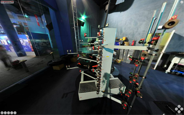 Science Centre Singapore: Omni-Theatre Projection Room Virtual Reality Image