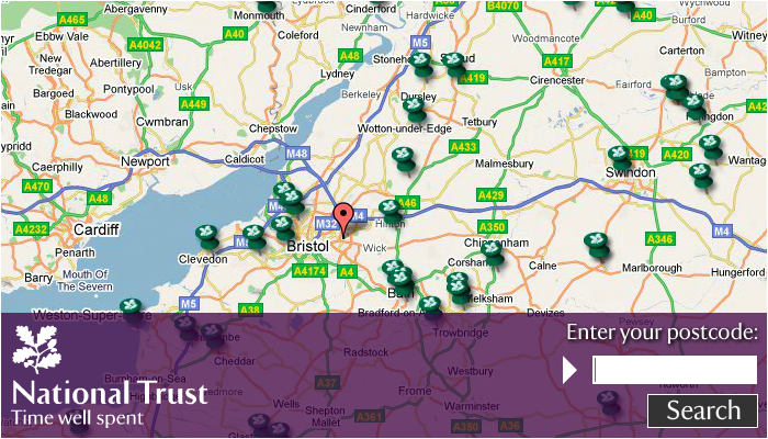 National Trust Beta Map