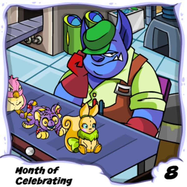 Neopets Advent Calendar 2006: Day 08