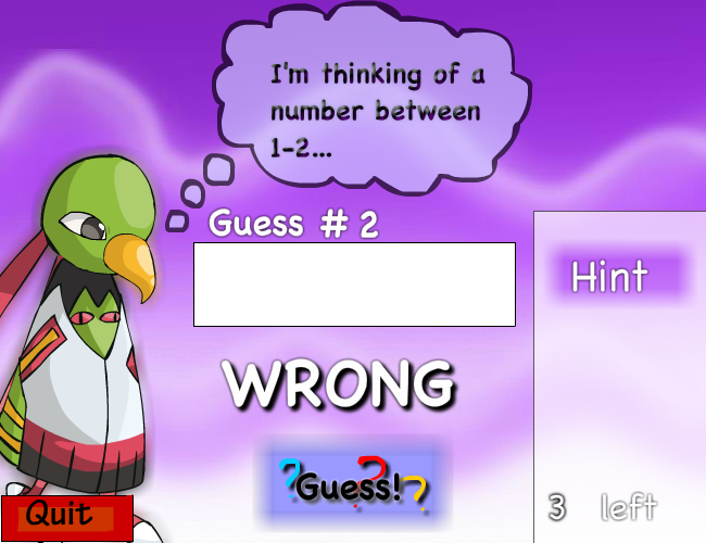 Guess Xatu's Number!