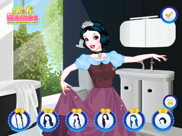 Snow White Good Apple VS Bad Apple