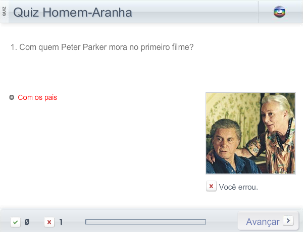 Quiz Homem-Aranha