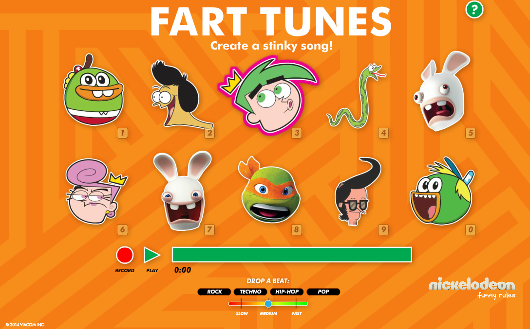 Nickelodeon Fart Tunes