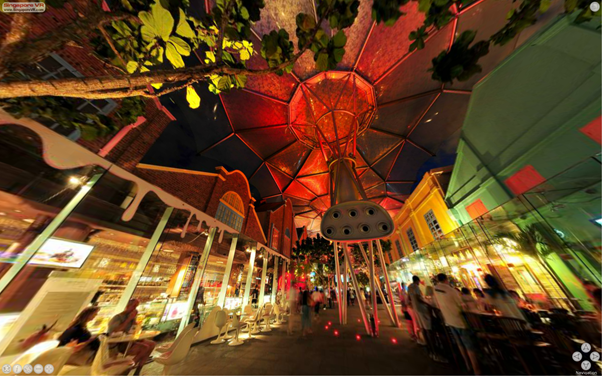 Clarke Quay Restaurants Virtual Reality Image