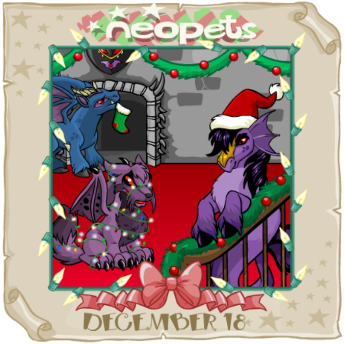 Neopets Advent Calendar 2003: Day 18