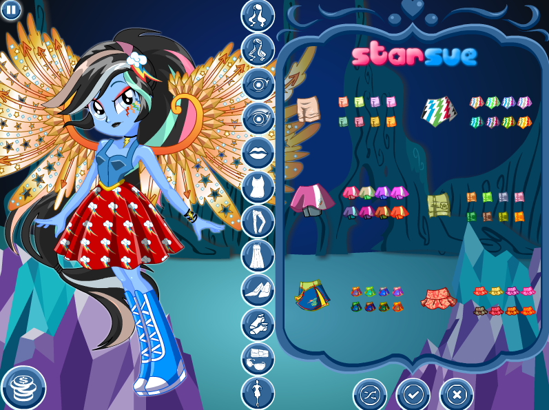 My Little Pony Equestria Girls: Legend of Everfree - Crystal Wings Rainbow Dash