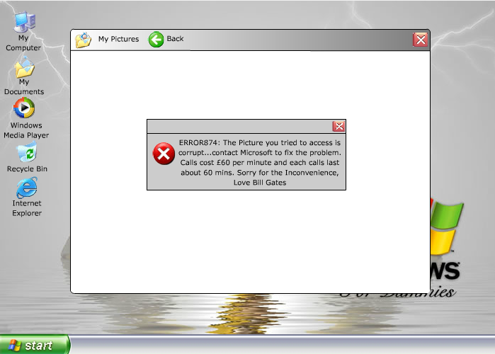 WinXP: Fatal Error! v 1.0