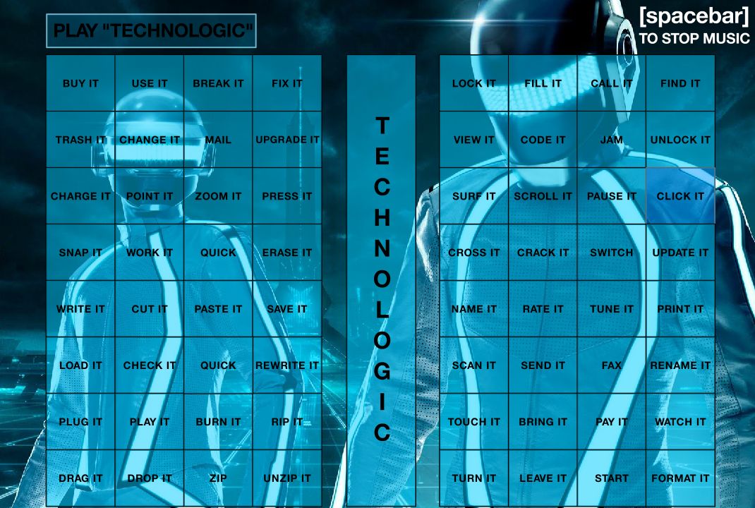 Daft Punk Technologic Soundboard