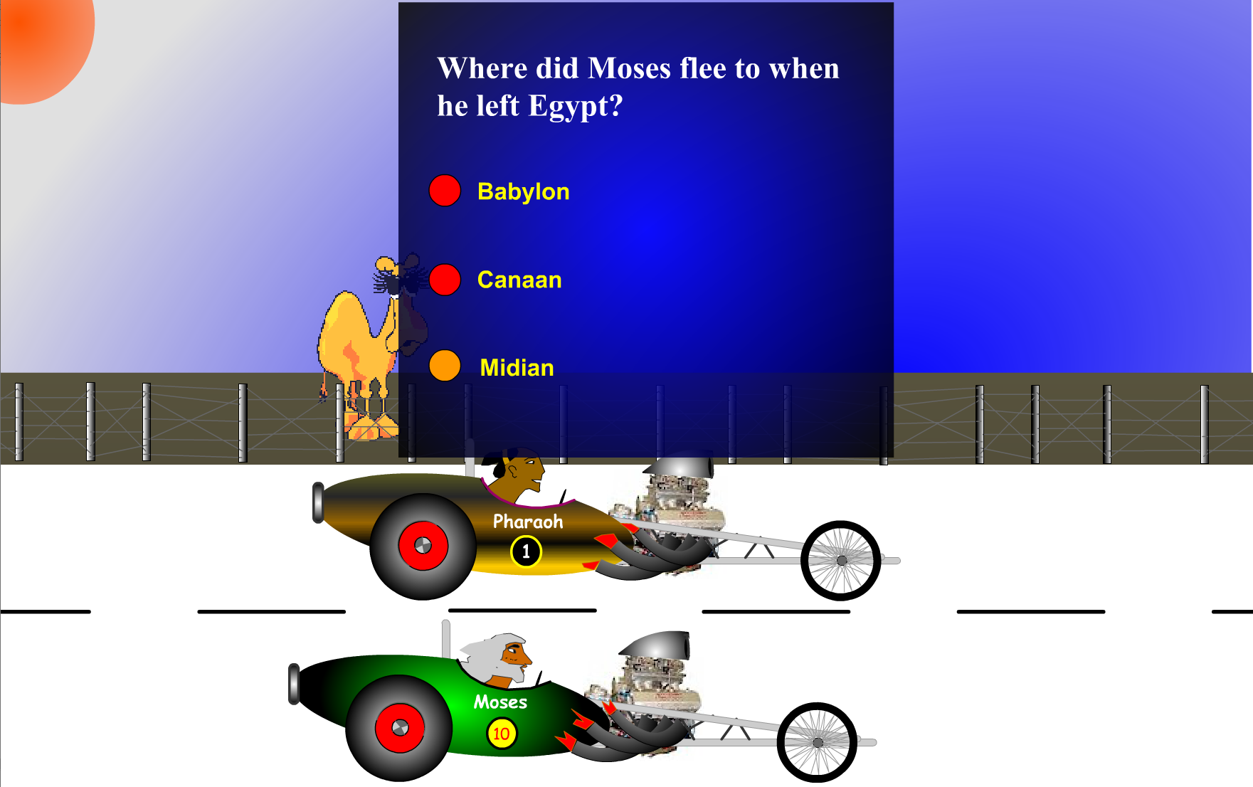 Moses Drag Racer