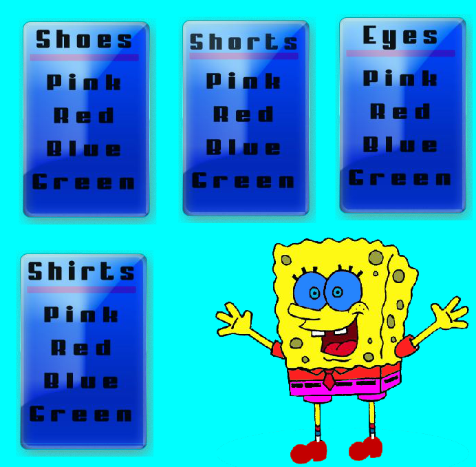 Dressup SpongeBob 2