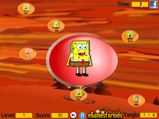 Spongebob Floating Match