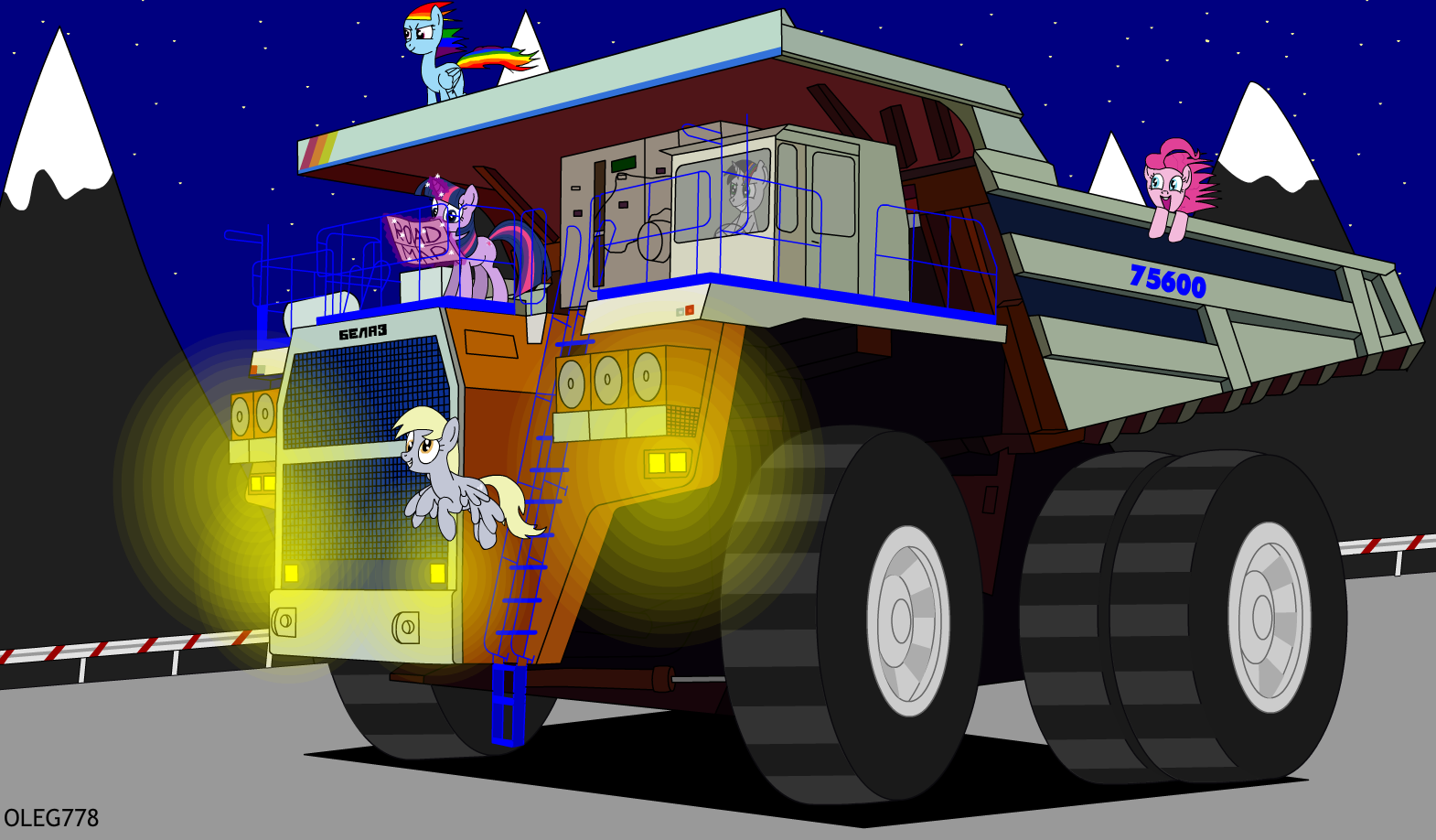 Your BELAZ - your rules