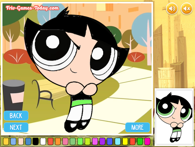 The Powerpuff Girls Coloring