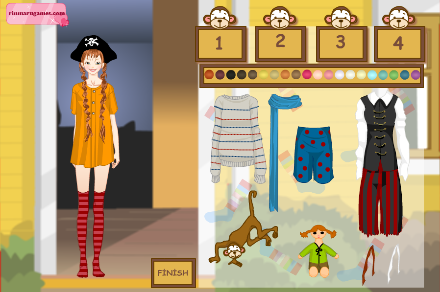 Long Stocking Girl Dress Up