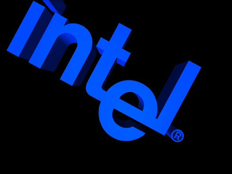 Intel 3D Logo Screensaver