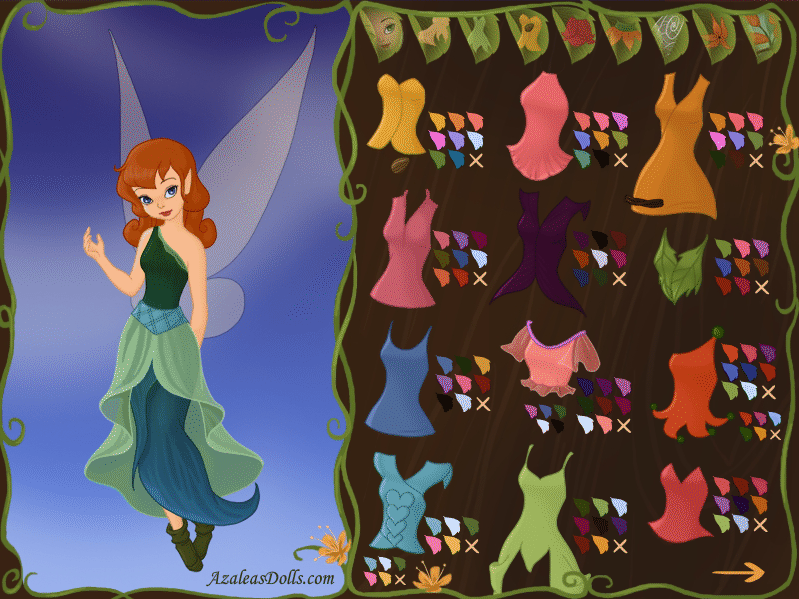 Dress Up Tinker Bell