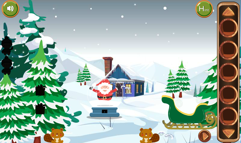 Snow Globe Santa Escape