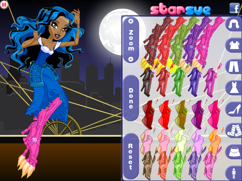 Monster High: Robecca Steam Dress Up