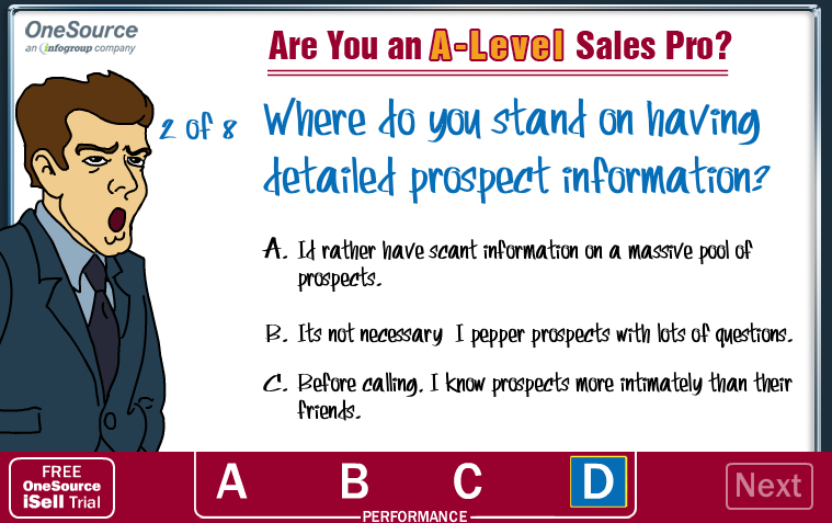 Are You an A-Level Sales Pro?