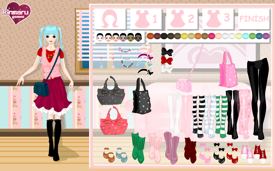 Casual Lolita Dress Up Game