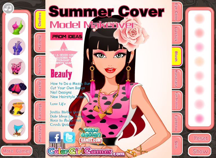 Summer Cover Model Makeover