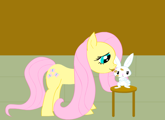 Fluttershy Kisses