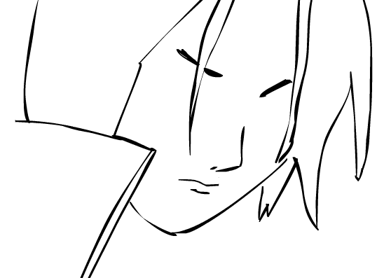 Art Processing: Itachi (part 1: lineart)