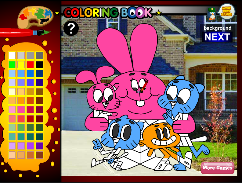 Gumball Coloring