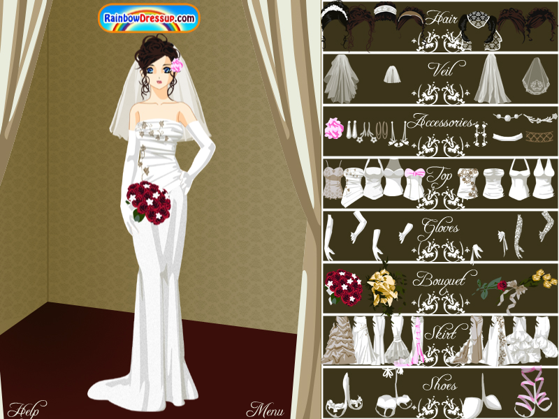 Elegant Wedding Dressup