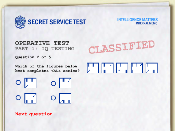 Die Another Day: Secret Service Test