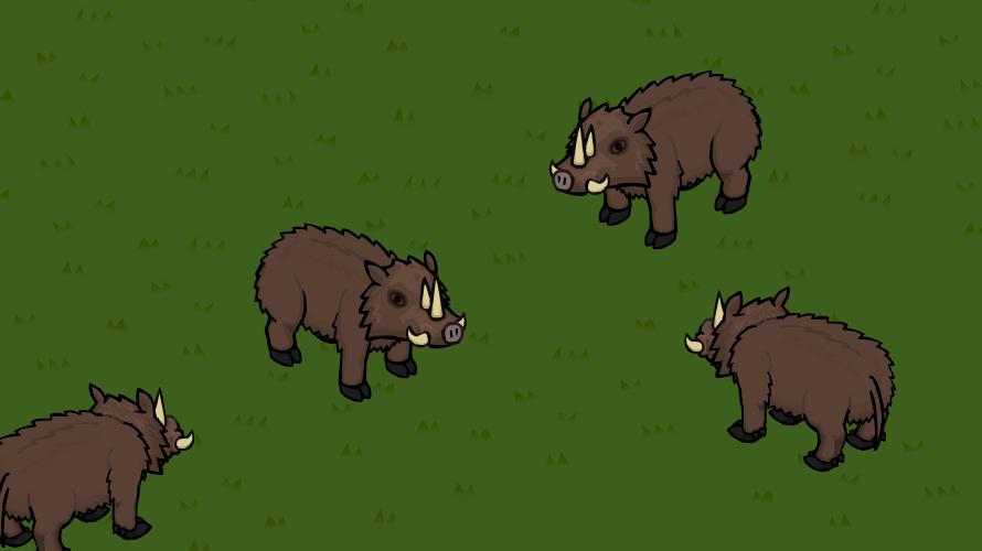 Wild Boar Art