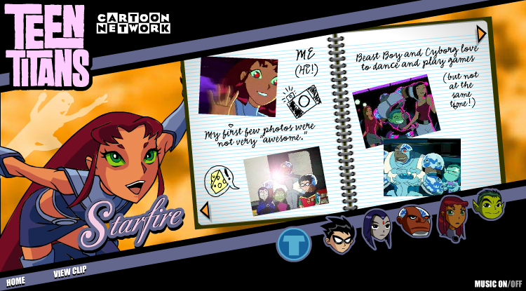 Teen Titans: Starfire Scrapbook
