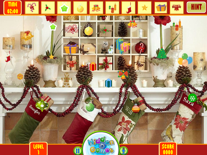 Hidden Objects - Christmas Night