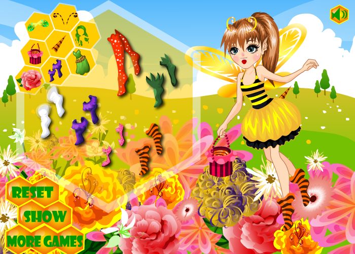 Bee Girl Dress Up