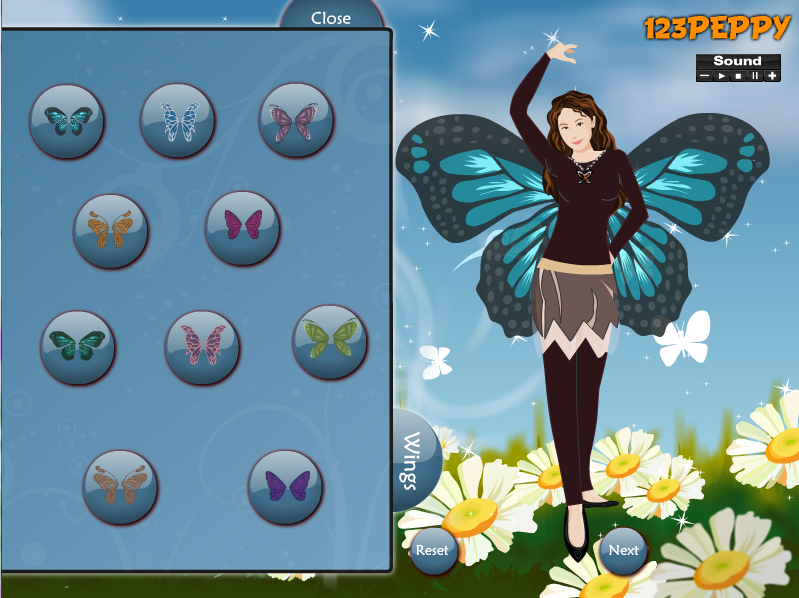 Butterfly Fairy Dress Up Game