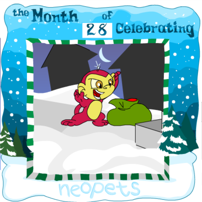 Neopets Advent Calendar 2002: Day 28