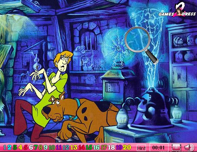 Hidden Numbers: Scooby Doo