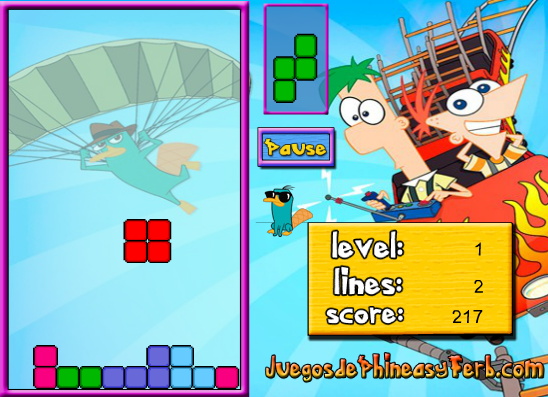 Phineas And Ferb Tetris