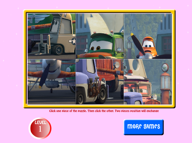 Disney Planes Puzzle