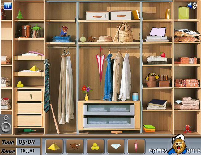 Wardrobe Room Objects