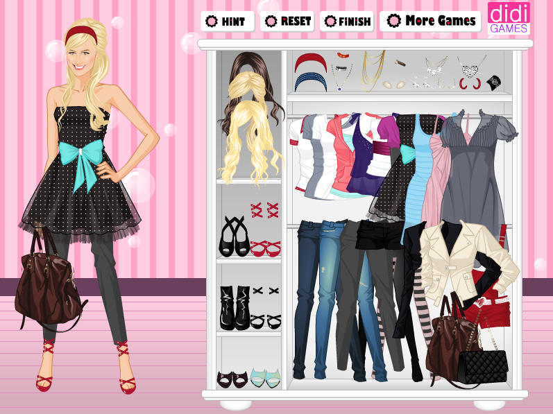 Ashley Tisdale Dress Up Game