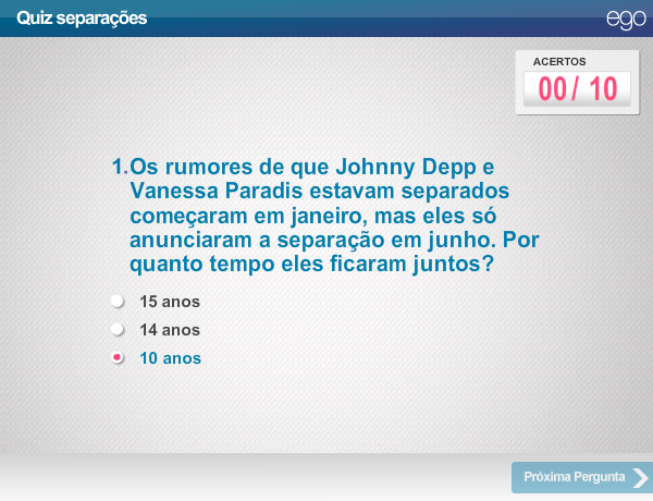 Quiz separações