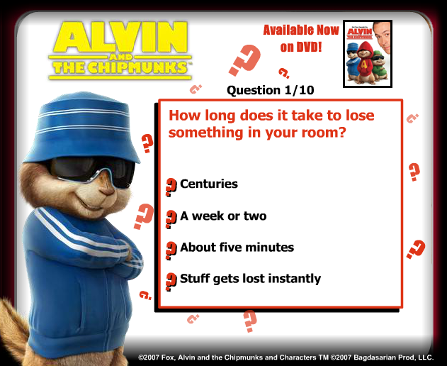 Alvin and the Chipmunks: How Many Chipmunks Could You Fit in Your Room Without Your Mom Finding Out?