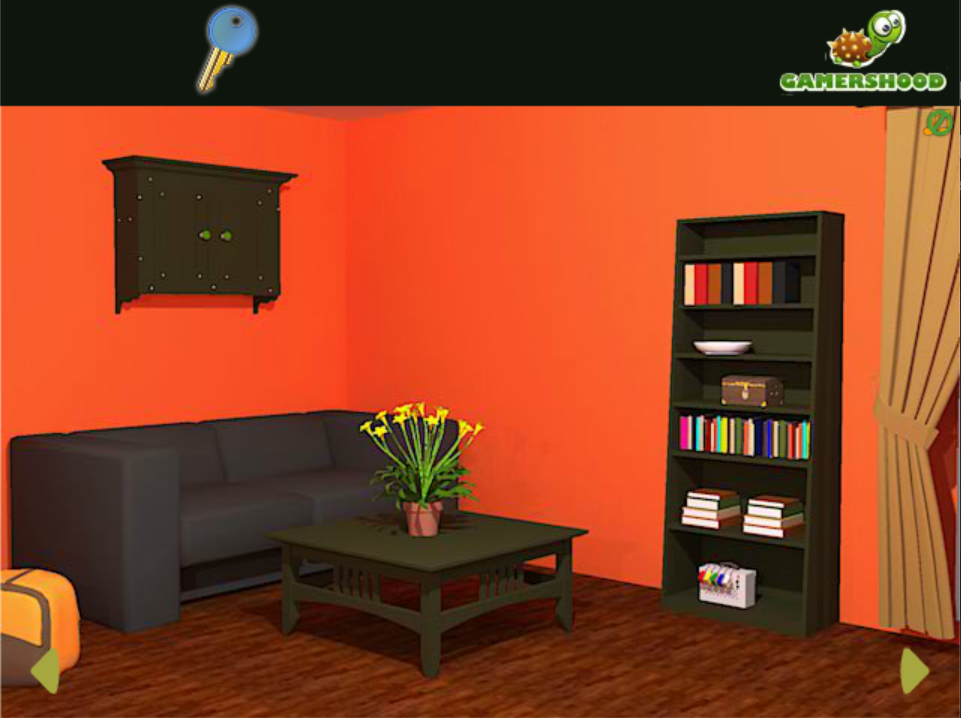 Orange Bedroom Escape