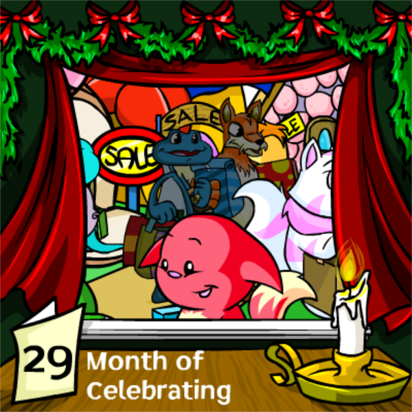 Neopets Advent Calendar 2004: Day 29