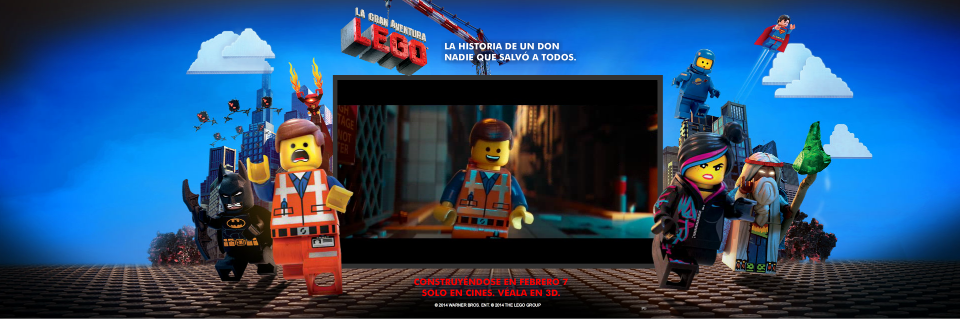 La Gran Aventura LEGO - TV Spot Microsite