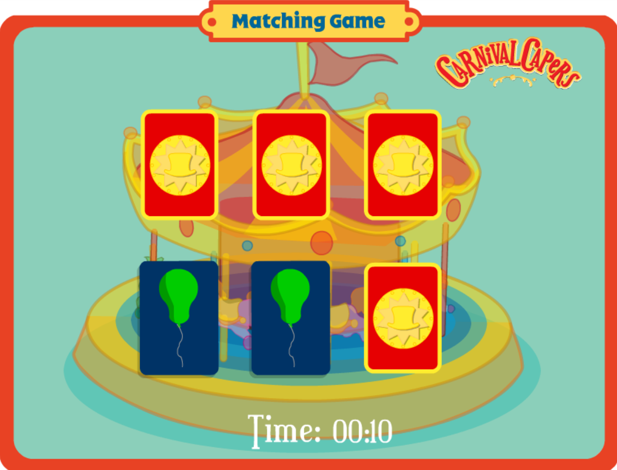 Thomas & Friends Carnival Matching Game