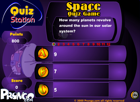 Quiz Station: Space Quiz Game
